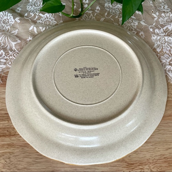 Mikasa 12” Chop Plate / Round Platter Whole Wheat - Picture 3 of 6